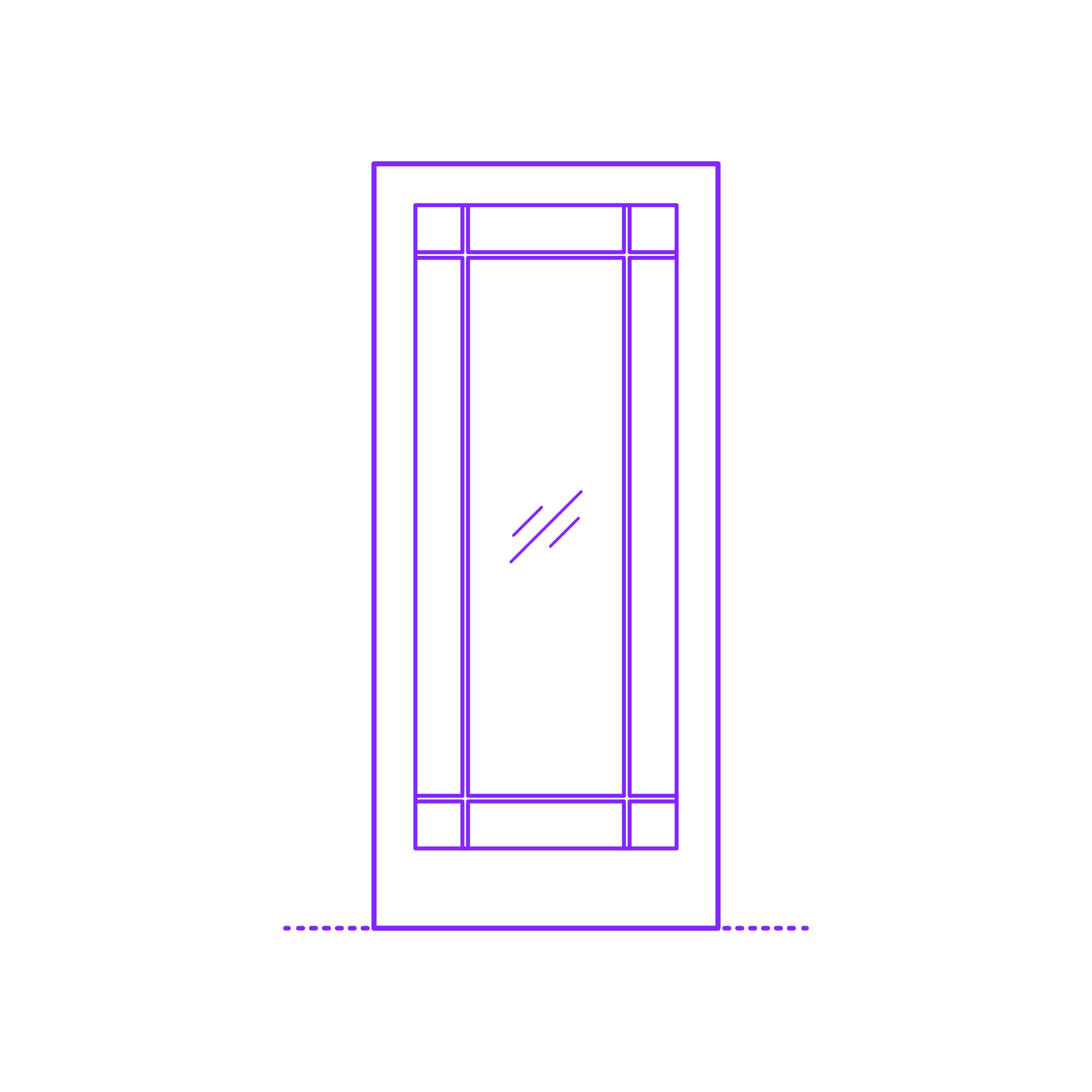 Buildings Interior Doors Lite Interior Door Mix Border Corner Outline Svg Vector Free Vectors